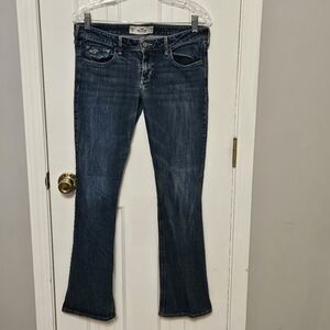 Hollister Bootcut Jeans W29 L33 Flared Vintage Wash